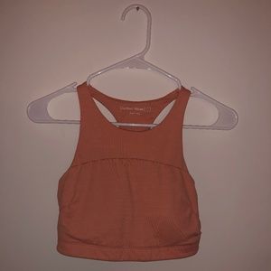 Outdoor Voices Coral Crop Top/Bra
